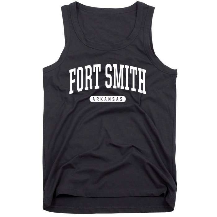 Fort Smith Arkansas Souvenirs College Style Fort Smith Arkansas Tank Top