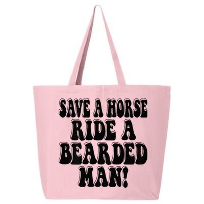 Funny Save A Horse Ride A Bearded Man 25L Jumbo Tote