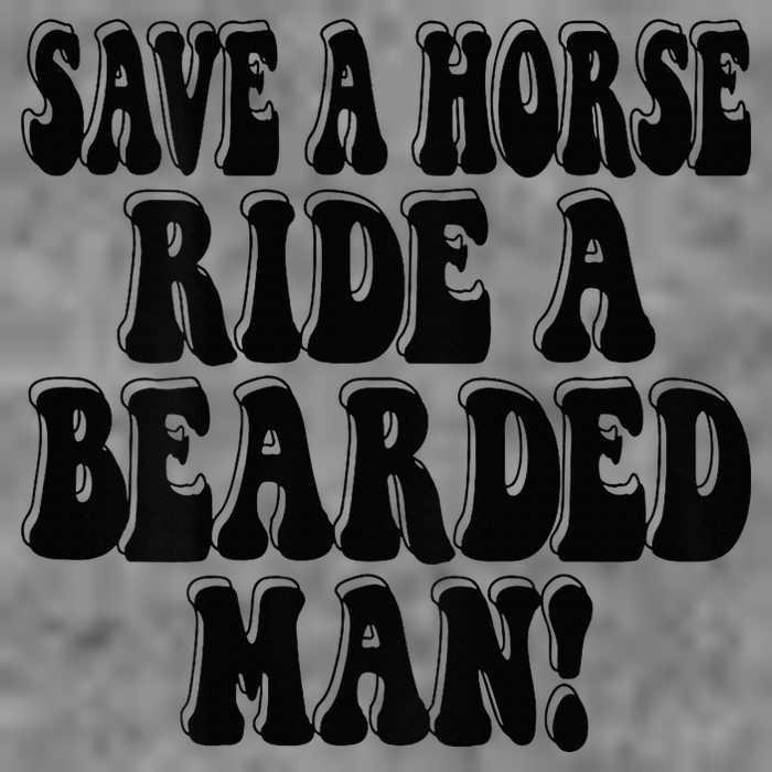 Funny Save A Horse Ride A Bearded Man Toddler Sweatshirt