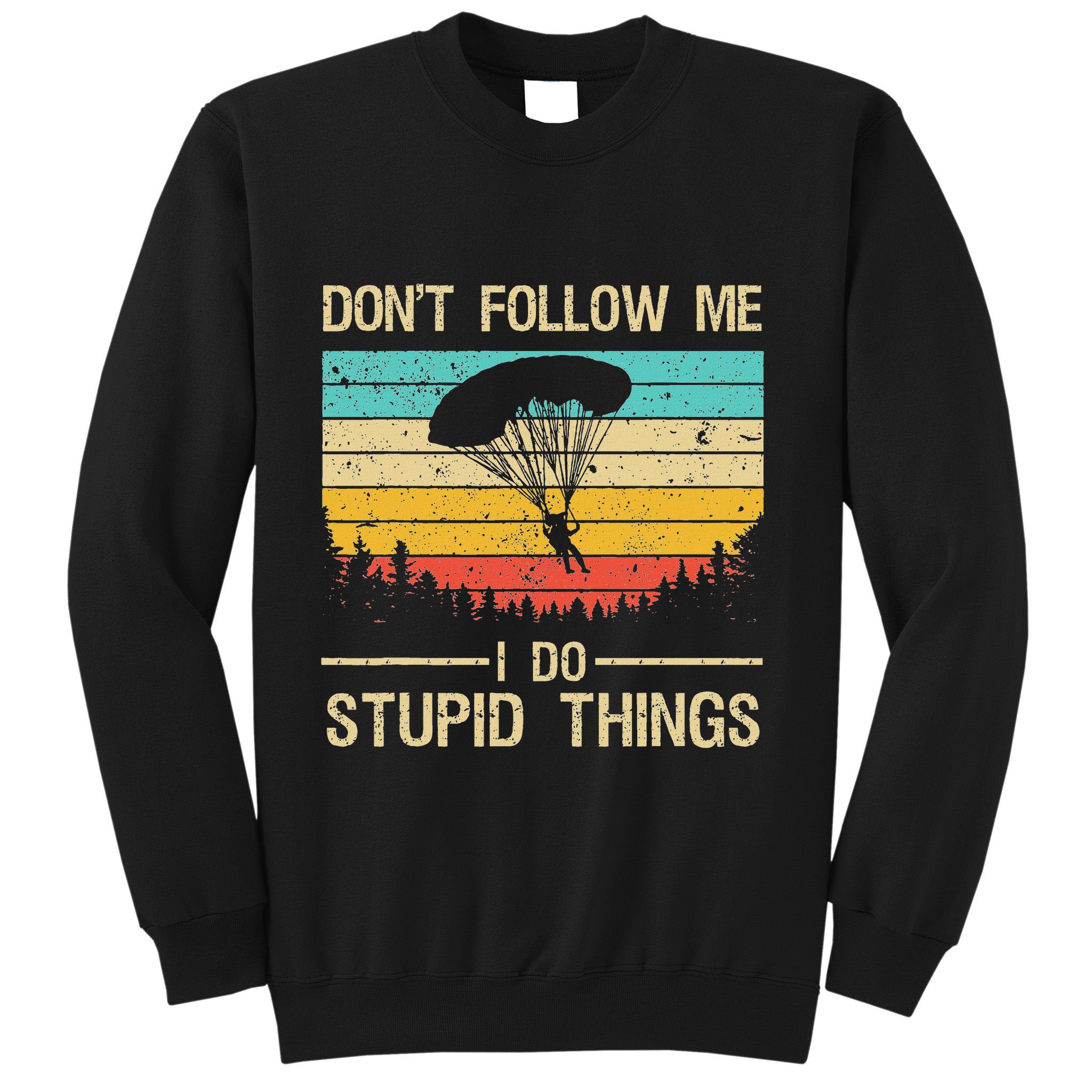 Funny Skydiving Art For Women Skydiver Skydive Lovers Sweatshirt