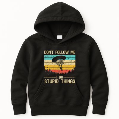 Funny Skydiving Art For Women Skydiver Skydive Lovers Kids Hoodie