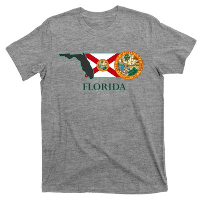 Florida Seal And Flag T-Shirt