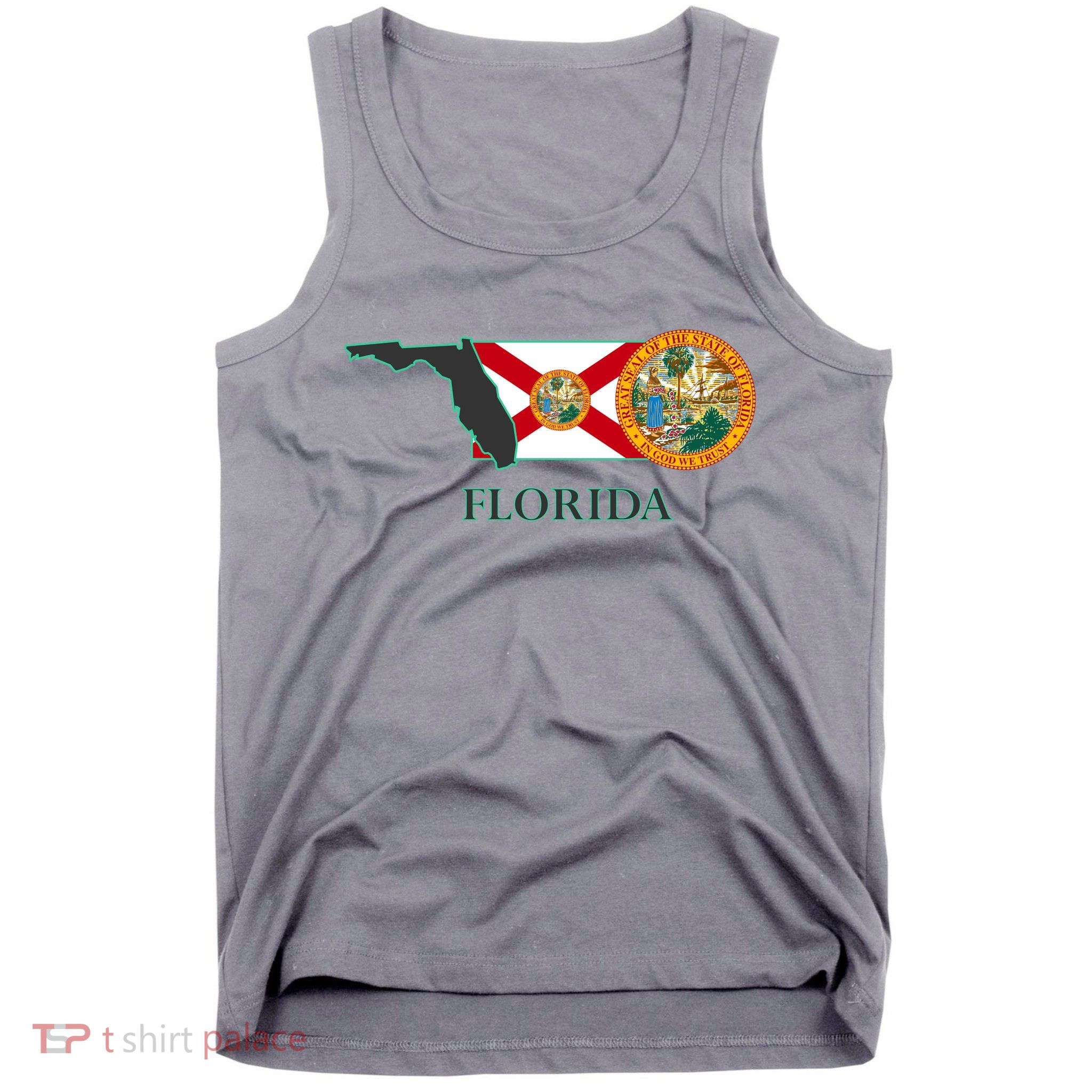 Florida Seal And Flag Tank Top