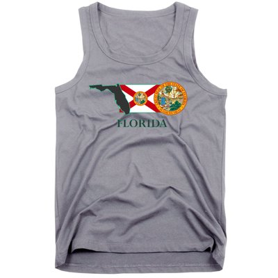 Florida Seal And Flag Tank Top