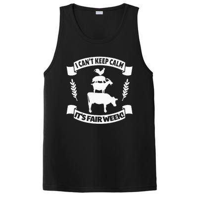 Fun State and County Fair Show Farm Animal Showing Quote PosiCharge Competitor Tank