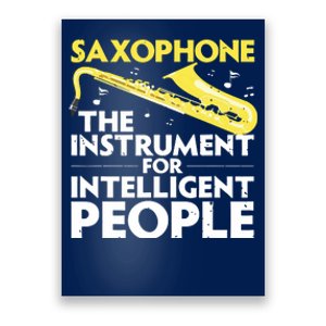 Funny Saxophone Art For Men Women Sax Lover Saxophone Player Poster