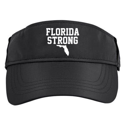 Florida Strong Awareness Hurricane Milton Adult Drive Performance Visor