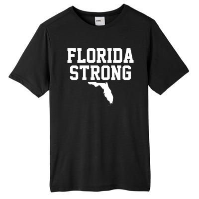 Florida Strong Awareness Hurricane Milton Tall Fusion ChromaSoft Performance T-Shirt