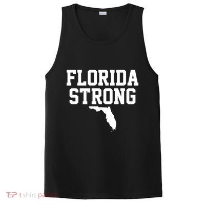 Florida Strong Awareness Hurricane Milton PosiCharge Competitor Tank