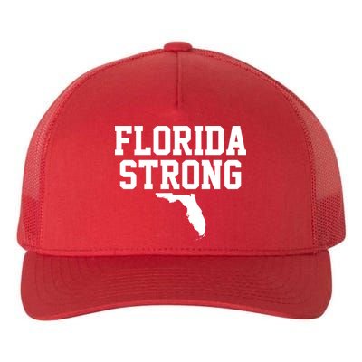 Florida Strong Awareness Hurricane Milton Yupoong Adult 5-Panel Trucker Hat