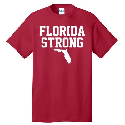 Florida Strong Awareness Hurricane Milton Tall T-Shirt