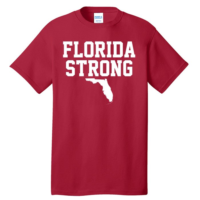 Florida Strong Awareness Hurricane Milton Tall T-Shirt