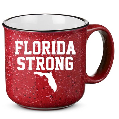 Florida Strong Awareness Hurricane Milton 15oz Campfire Ceramic Mug