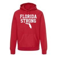 Florida Strong Awareness Hurricane Milton Premium Hoodie