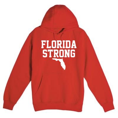 Florida Strong Awareness Hurricane Milton Premium Pullover Hoodie