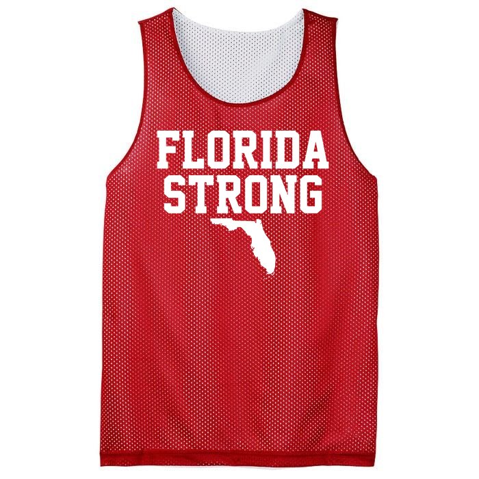 Florida Strong Awareness Hurricane Milton Mesh Reversible Basketball Jersey Tank