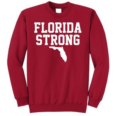 Florida Strong Awareness Hurricane Milton Tall Sweatshirt