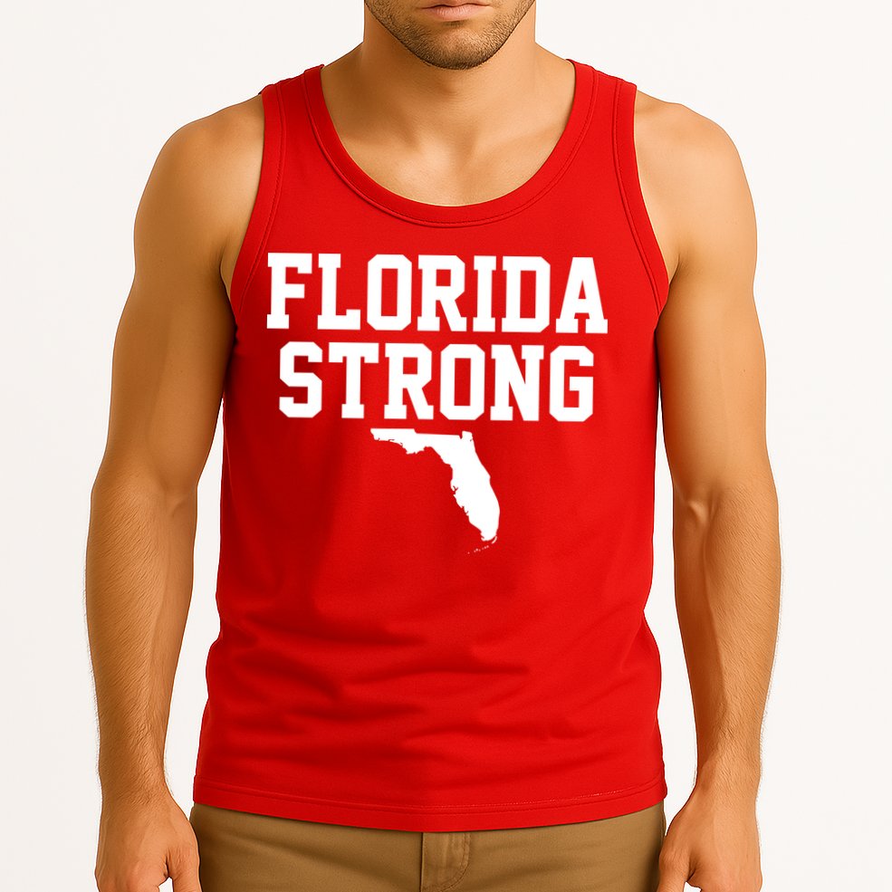 Florida Strong Awareness Hurricane Milton Tank Top