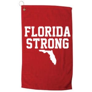 Florida Strong Awareness Hurricane Milton Platinum Collection Golf Towel