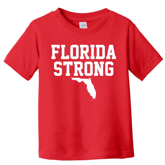 Florida Strong Awareness Hurricane Milton Toddler T-Shirt