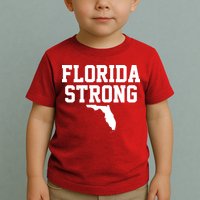 Florida Strong Awareness Hurricane Milton Toddler T-Shirt