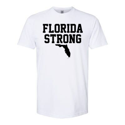 Florida Strong Awareness Hurricane Milton Softstyle CVC T-Shirt