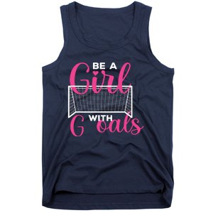 Funny Soccer Art For Women Soccer Lovers Players Tank Top