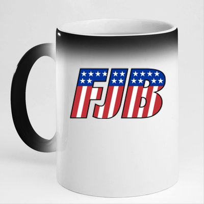 FJB Stars And Stripes 11oz Black Color Changing Mug