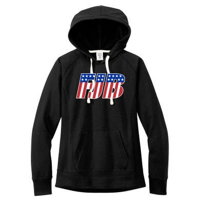 FJB Stars And Stripes Women's Fleece Hoodie