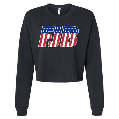 FJB Stars And Stripes Cropped Pullover Crew