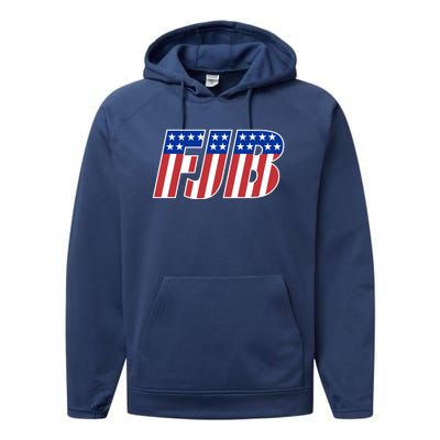 FJB Stars And Stripes Performance Fleece Hoodie