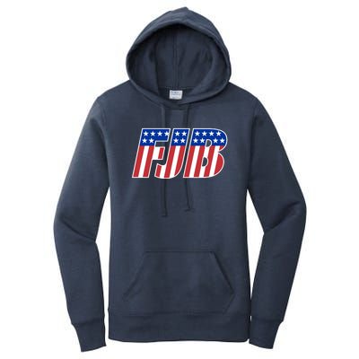 FJB Stars And Stripes Women's Pullover Hoodie