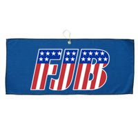 FJB Stars And Stripes Large Microfiber Waffle Golf Towel