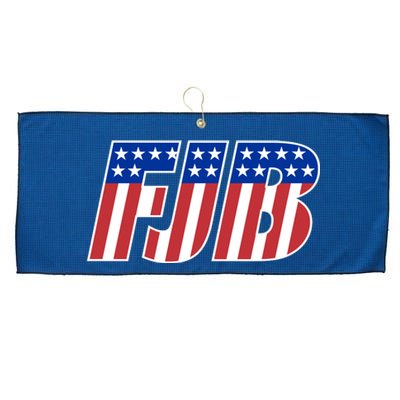 FJB Stars And Stripes Large Microfiber Waffle Golf Towel