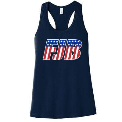 FJB Stars And Stripes Women's Racerback Tank