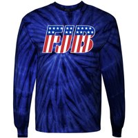 FJB Stars And Stripes Tie-Dye Long Sleeve Shirt