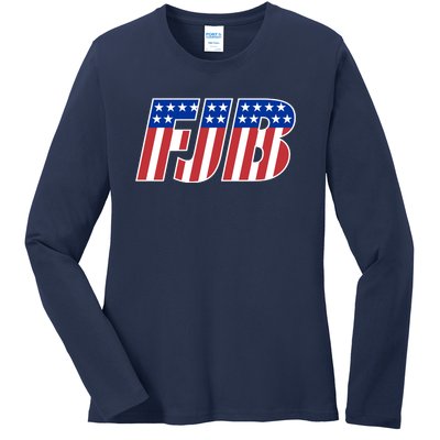 FJB Stars And Stripes Ladies Long Sleeve Shirt