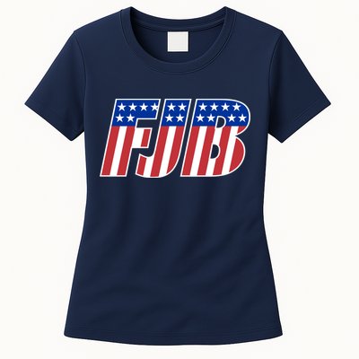 FJB Stars And Stripes Womens T-Shirt