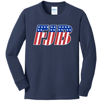 FJB Stars And Stripes Kids Long Sleeve Shirt