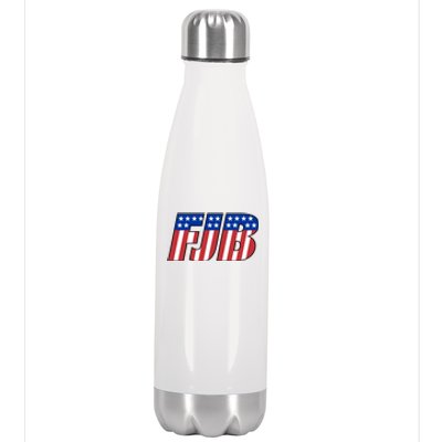 FJB Stars And Stripes Stainless Steel Insulated Water Bottle