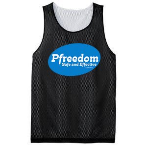 Freedom Safe and Effective Funny Patriotic Freedom Parody Mesh Reversible Basketball Jersey Tank