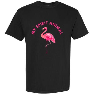 Flamingo Spirit Animal Cute Flamingo Lover Garment-Dyed Heavyweight T-Shirt