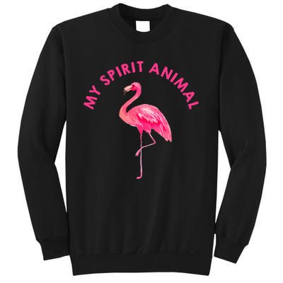 Flamingo Spirit Animal Cute Flamingo Lover Sweatshirt