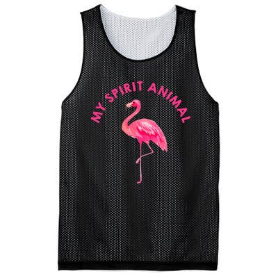 Flamingo Spirit Animal Cute Flamingo Lover Mesh Reversible Basketball Jersey Tank