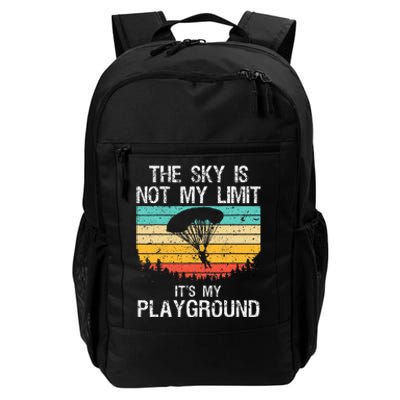 Funny Skydiving Art For Men Women Skydive Lover Skydiver Daily Commute Backpack