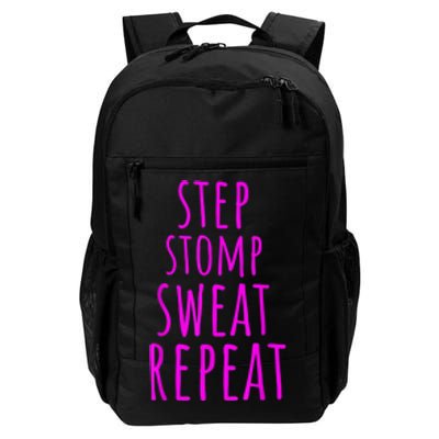 Funny Step Aerobics I Love Step Aerobic Step Aerobics Daily Commute Backpack