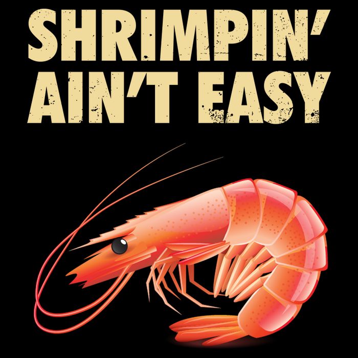 Funny Shrimpin Aint Easy Shrimp Gift Cool Fishing Fisher Bucket Hat