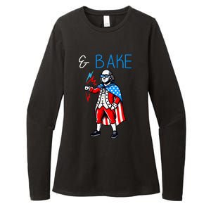 Funny Shake And Bake 4th Of July Couple Matching & Bake Womens CVC Long Sleeve Shirt