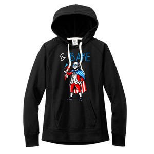 Funny Shake And Bake 4th Of July Couple Matching & Bake Women's Fleece Hoodie