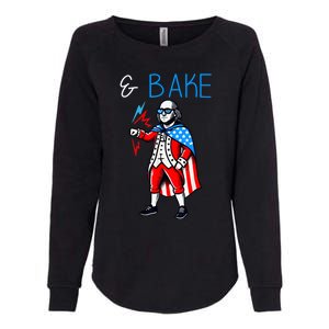 Funny Shake And Bake 4th Of July Couple Matching & Bake Womens California Wash Sweatshirt